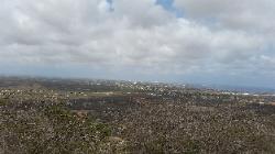 Scenic View of  Northern Bonaire Island - View from Seru Largo on the Top of a Hill