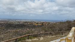 Scenic View of Northern Bonaire Island - View from Seru Largo on the top of a Hill