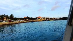 Scenic Views from Klein Bonaire & Bonaire Shores - A View of Capital Kralendijk  Downtown from Shores of Scenic Bonaire