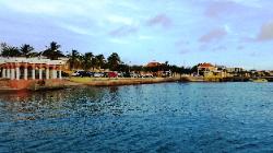 Scenic Views from Klein Bonaire & Bonaire Shores - A View of Capital Kralendijk Downtown from Shores of Scenic Bonaire