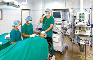 GE Datex Ohmeda Anaesthesia Systems at MIOT Hospitals in Chennai, Tamil Nadu, India, affiliated to International University School of Medice (IUSOM), which also has a Branch Campus, namely IUSOM - Michigan Clinical Campus in Dearborn, Michigan, USA